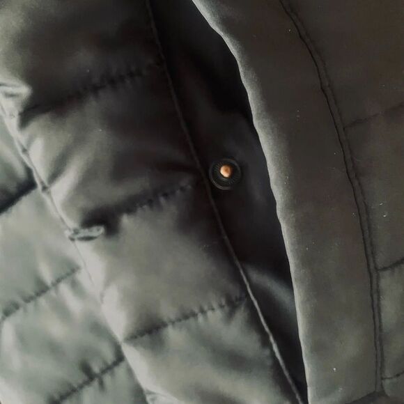 Gap Windproof Quilted Puffer Vest Water Resistant Full Zip‎ Small In Black - Picture 11 of 12